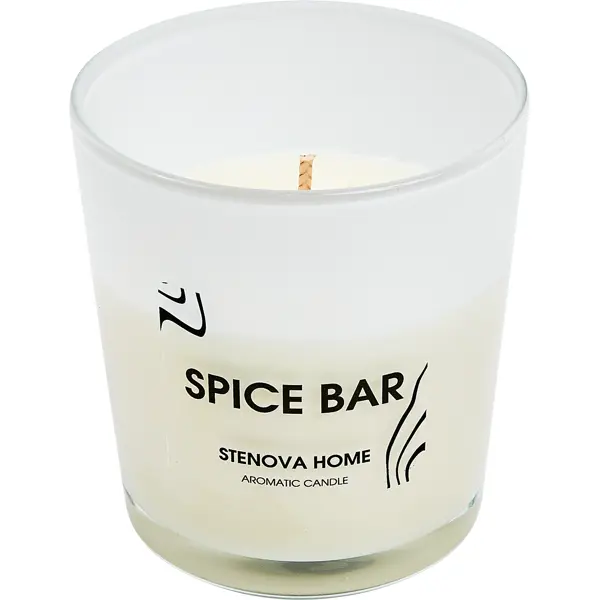 Свеча ароматизированная Spice Bar оранжевая 8.5 см свеча ароматизированная акватон оранжевый 60x75 см