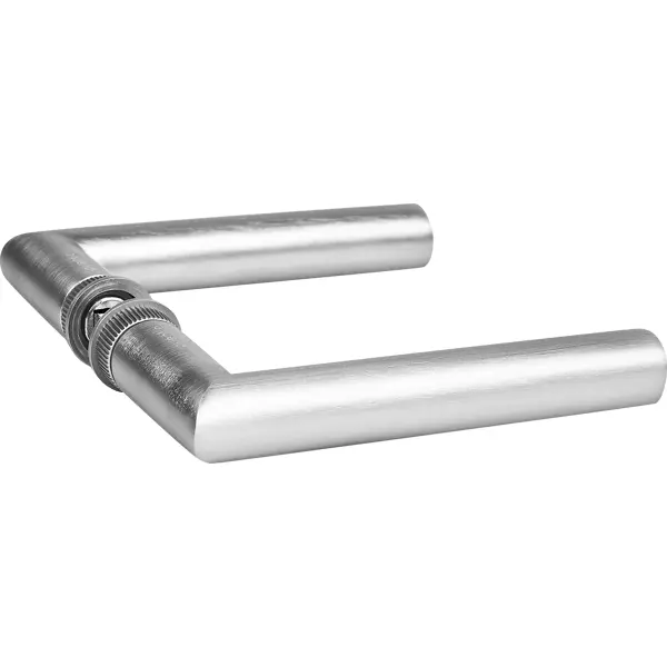 Дверные ручки Puerto Zero Мокка, без запирания, цвет хром накладка на цилиндр puerto slim et al 06 ssc 45x45 мм матовый хром
