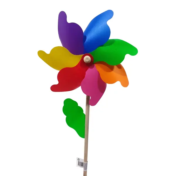 новогодняя миниатюра lemax ветряная мельница 45678 Штекер садовый Ветряк Ромашка 56 см