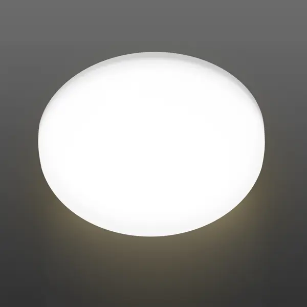 Светильник точечный светодиодный встраиваемый Эра 18 Вт под отверстие 95 мм 4.32 м² нейтральный белый свет цвет белый