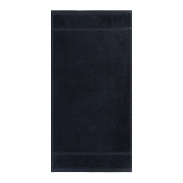 Полотенце махровое Enna Black0 30x60 см цвет черный халат вафельный enna black0 без капюшона размер xxl цвет черный