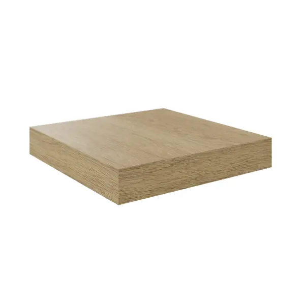 Полка мебельная Spaceo Oak 23x23.5x3.8 см МДФ цвет дуб