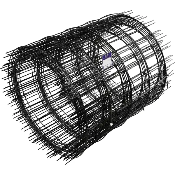 Сетка композитная 100x100x3 мм 0.5x15 м латунная армирующая сетка для ремонта сквозных повреждений и трещин русский мастер