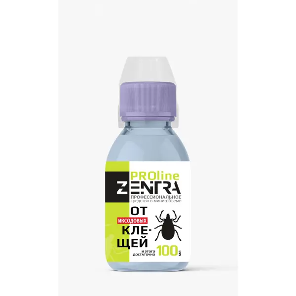 Инсектицид для защиты от клещей Zentra жидкость 100 мл средство для защиты от клещей зафизан жидкость 100 мл