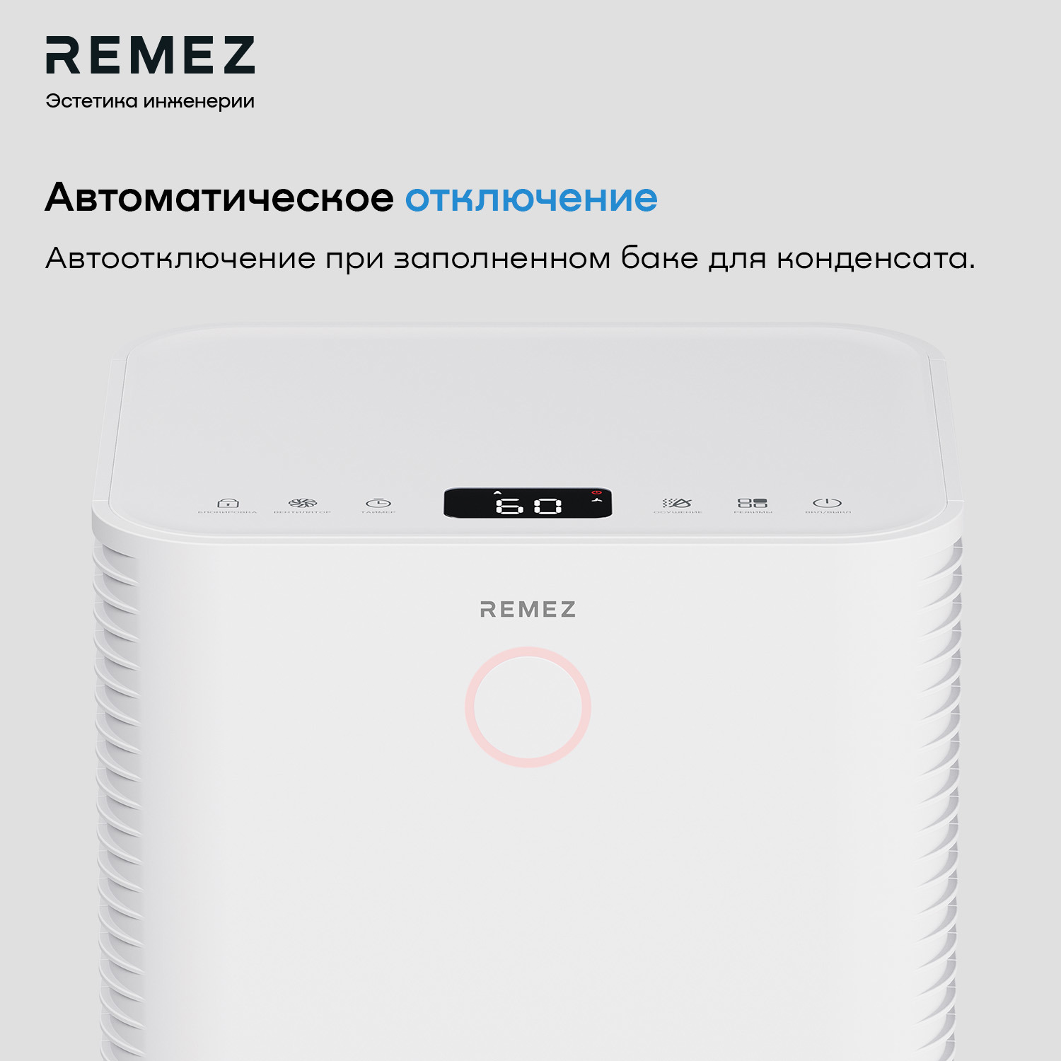 Осушитель воздуха Remezair RMD-311 2 л ✳️ купить по цене 15990 ₽/шт. в  Москве с доставкой в интернет-магазине Леруа Мерлен