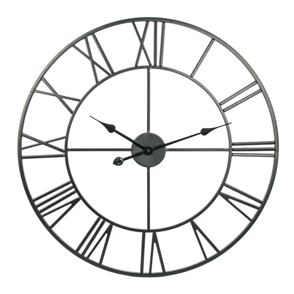 Часы настенные Dream River Rome круглые металл цвет черный бесшумные ø70 см часы настенные 44 см металл круглые серебристые fantastic