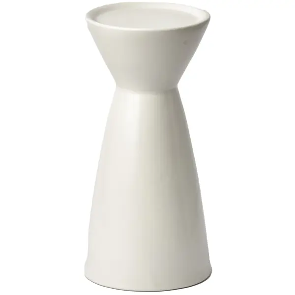 Подсвечник BCH10480WHT20 керамика цвет белый подсвечник для 1 свечи сканди керамика разно ный