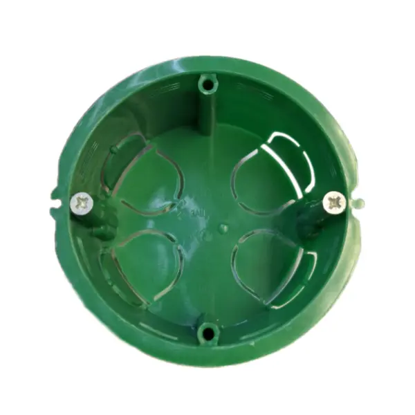 Подрозетник Защита Про под бетон и кирпич 68x40 мм IP20 цвет зеленый
