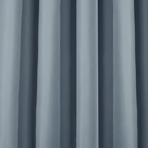 фото Штора на ленте блэкаут столица текстиля bordeaux 200x300 см цвет серо-голубой