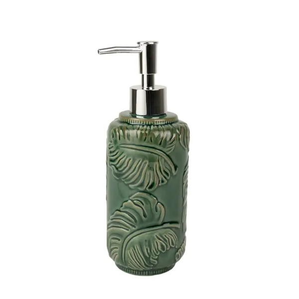 Дозатор для жидкого мыла Zenfort Ливия цвет зеленый дозатор для жидкого мыла анжелика керамика y8 3003