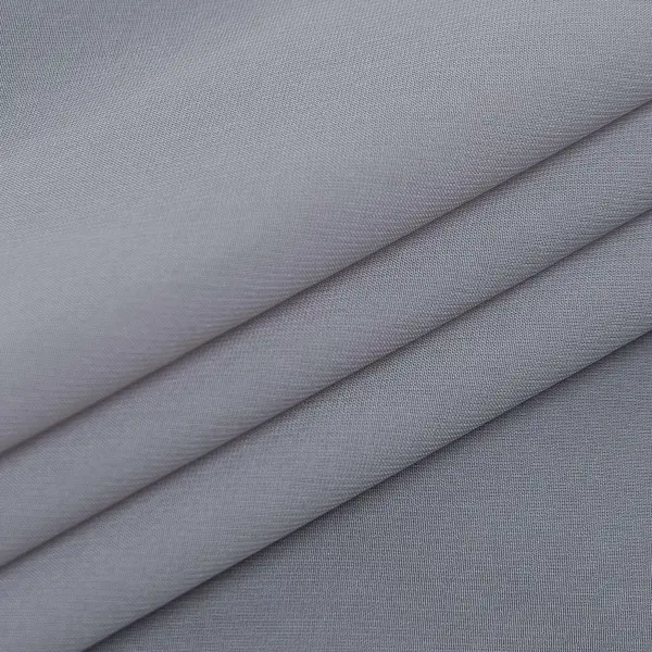 Тюль 1 м/п шелк 295 см цвет серый тюль крупные полосы 295 см серый