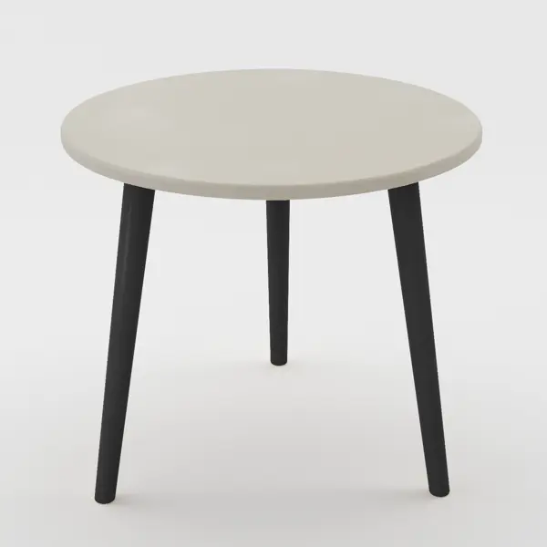 Столик круглый Orin 50x50x42 см кремовый кофейный столик круглый 39x39 см дуб