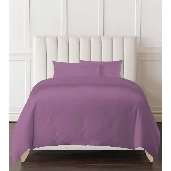 Комплект постельного белья Mona Liza евро сатин сиреневый комплект постельного белья mona liza dogs полутораспальный поплин розовый
