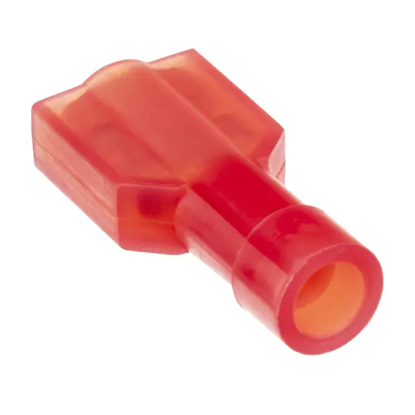 Разъем плоский мама Duwi РПИ-М(н) 1.5-6.3 мм 1.5 мм² цвет красный 10 шт. наконечник с термоусаживаемой манжетой duwi нви т 1 5 мм² красный 10 шт