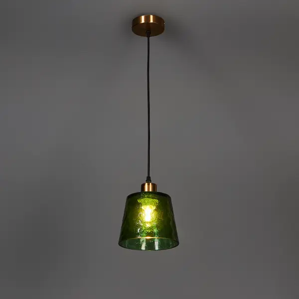 Светильник подвесной Devas 1 лампа цвет черный