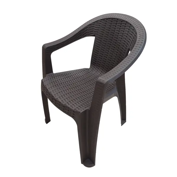 Кресло Elegance 61x57x77 см полипропилен цвет коричневый кресло садовое кения 60х57х92 см полиротанг коричневый