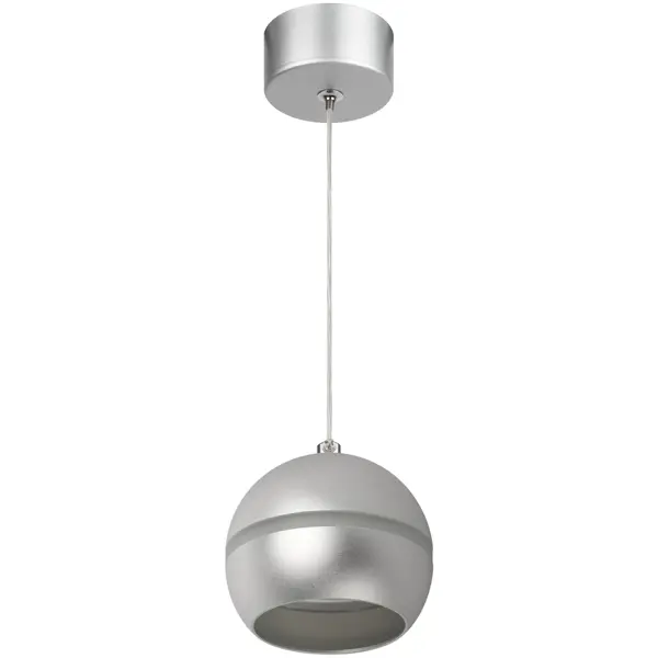 Люстра подвесная PL21 1 лампа 2 м² цвет серебристый подсвечник в форме чашки sl home 8 5х5см