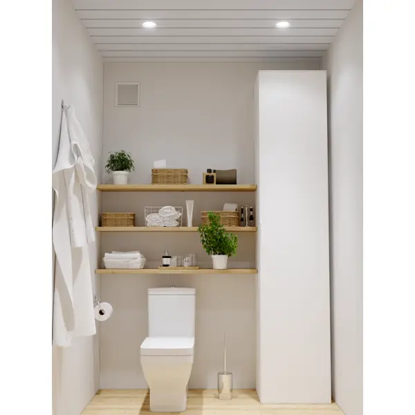 Комплект потолка Artens 1.35x0.9 м цвет жемчужно-белый с металлической полосой комплект потолка для туалета 1 35x0 9 м белый матовый