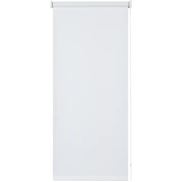 Штора рулонная блэкаут Inspire Santos 50x160 см белая White 0 штора плиссе inspire 100x190 см полиэстер кремовая