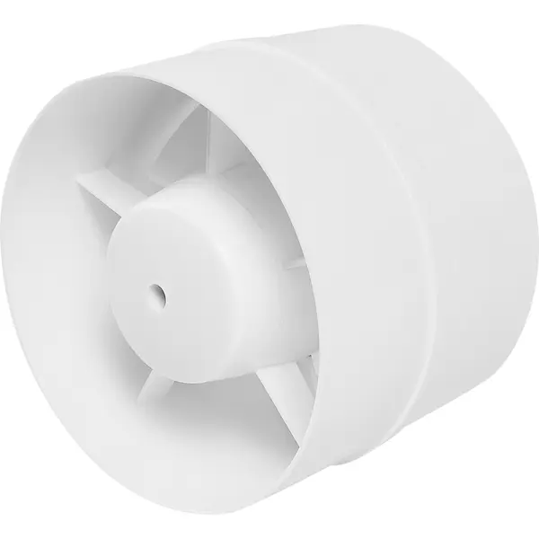 Вентилятор канальный вытяжной Equation D125 мм 36 дБ 25 м3/ч цвет белый вентилятор для канализационной трубы shuft tube 250 xl диаметр воздуховода 250 мм белый 1200 м3 ч