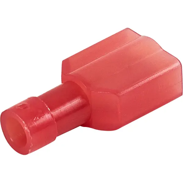 Разъем плоский папа Duwi РПИ-П(н) 1.5-6.3 мм 1.5 мм² цвет красный 10 шт.