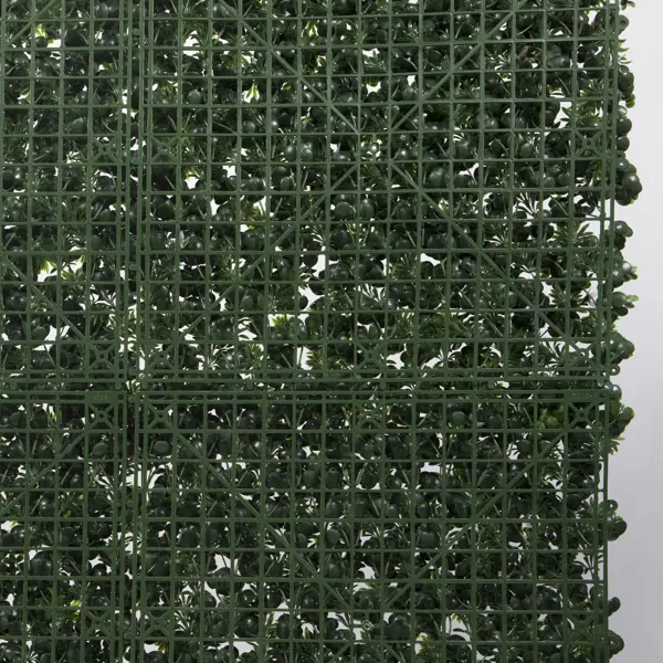 фото Стена декоративная naterial белые цветы полиэтилен 1x1 м