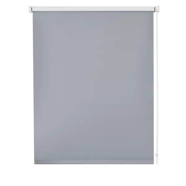 Штора рулонная блэкаут Inspire Santos 70x160 см серая Granit 3 штора рулонная inspire screen 100x190 см серый