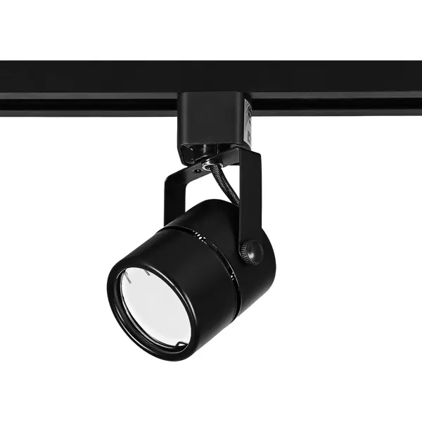 Трековый светильник Jazzway PTR 0315 27 под лампу 50 Вт однофазный цвет черный