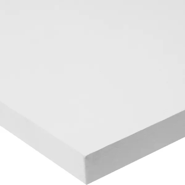 Деталь мебельная Премиум 800x300x16 мм ЛДСП цвет белый кромка со всех сторон ручка полукруг мебельная aks лион 95 мм белый