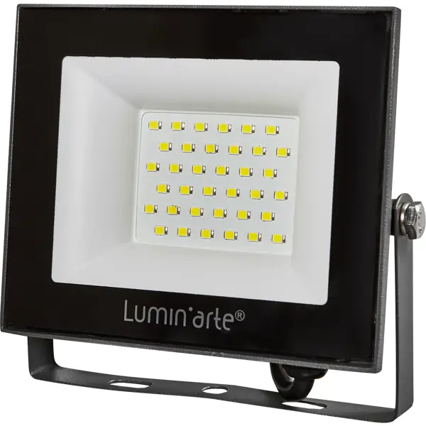 Прожектор светодиодный уличный Lumin Arte 50 Вт 5700К IP65 нейтральный белый свет прожектор светодиодный уличный 52822 7 30 вт 6500k ip65 холодный белый свет