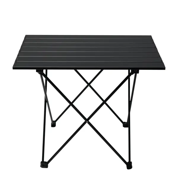 Столик туристический складной 56x40x46 см сталь/пластик цвет бежевый пластиковая мебель step 2 пикник складной столик с зонтиком