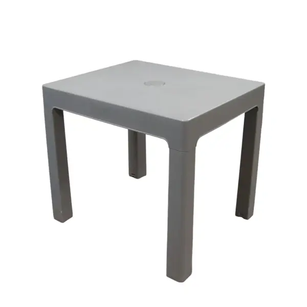 Стол для шезлонга складной Adriano 48.5x40.5x42 см полипропилен бежевый стол на металлокаркасе brabix loft cd 001 ш800 г440 в740мм складной дуб натуральный 641211