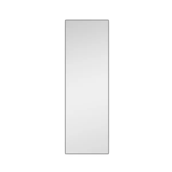 фото Дверь для шкафа с зеркалом лион 59.6x193.8x1.6 см лдсп цвет серый без бренда