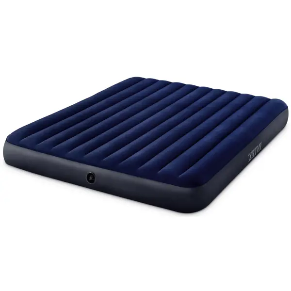 Надувной матрас INTEX 64755 King серии Dura-Beam 203х183х25 синий intex pillow rest raised bed fiber tech 64142