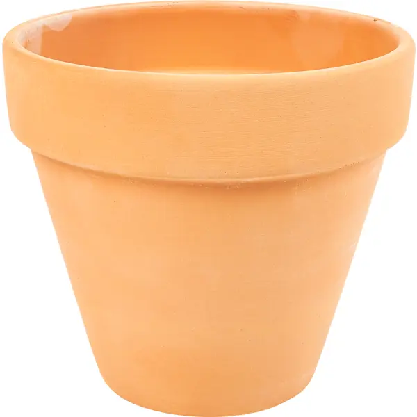 Горшок цветочный Ø17 см, 1.5 л, глина, цвет коричневый ваза керамика коричневый 12 см
