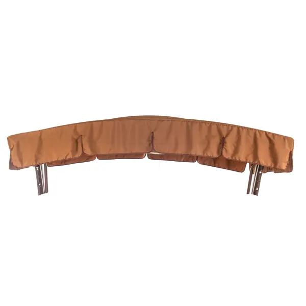 Тент для садовых качелей Саванна цвет коричневый подушка для качелей марси диаметр 115 см розовый