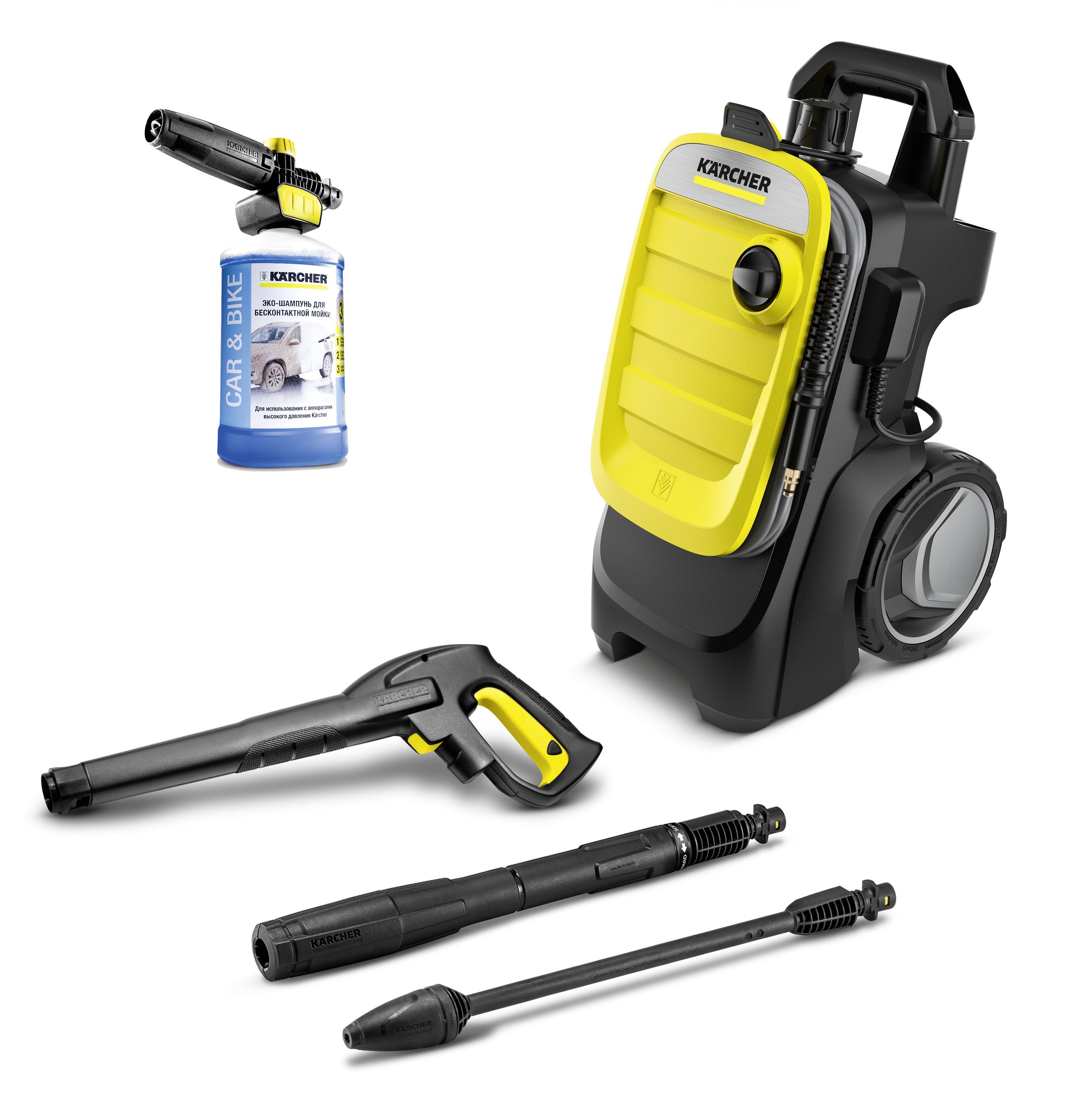 Мойка высокого давления Karcher К 7 Сompact Set, 180 бар, 600 л/ч ✳️ купить  по цене 46990 ₽/шт. в Ульяновске с доставкой в интернет-магазине Леруа  Мерлен