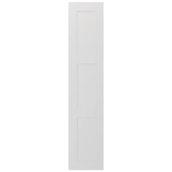 фото Дверь для шкафа лион реймс 39.6x193.8x1.6 см цвет белый без бренда