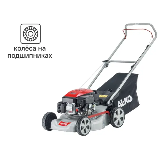 фото Газонокосилка бензиновая несамоходная al-ko easy 4.20 p-s 3 л.с. 42 см