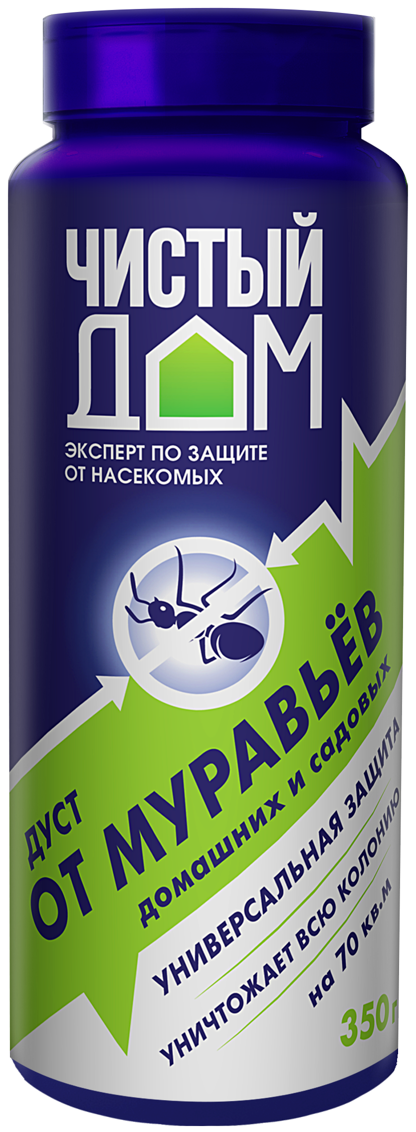 Дуст от муравьёв «Чистый Дом» 350 г ✳️ купить по цене 390 ₽/шт. во  Владикавказе с доставкой в интернет-магазине Леруа Мерлен