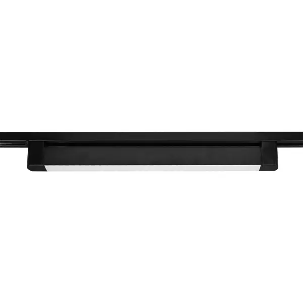 фото Трековый светильник arte lamp «lineetta» светодиодный 20 вт однофазный 8 м² цвет черный