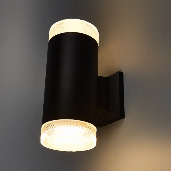 фото Светильник настенный уличный «piautos 2» 15 вт ip54 цвет черный arte lamp