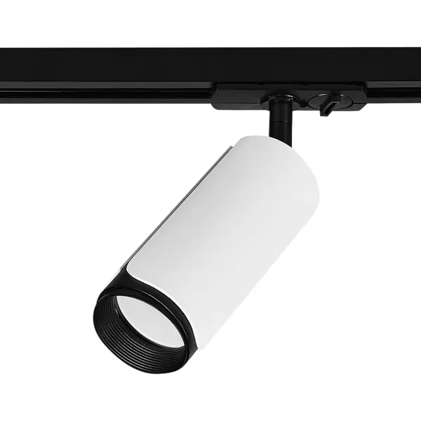 Трековый светильник Arte Lamp «Pino» светодиодный 35 Вт однофазный 2 м² цвет бело-черный шинопровод однофазный arte lamp track accessories a520106