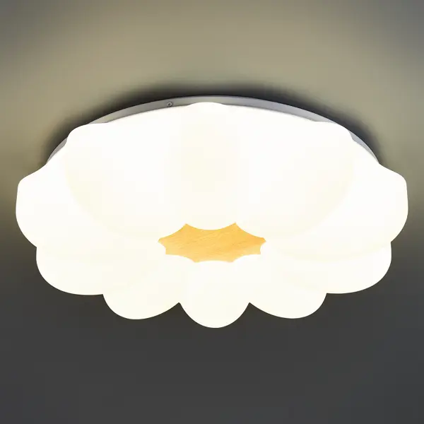 Светильник потолочный «Lumi Line» Leo 18 м² регулируемый белый цвет света цвет белый