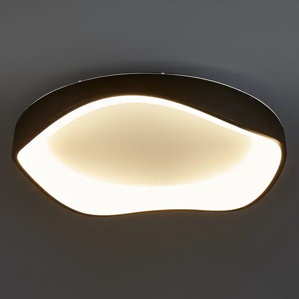 Светильник настенно-потолочный светодиодный Ankaa 15 м² регулируемый белый цвет света цвет черный
