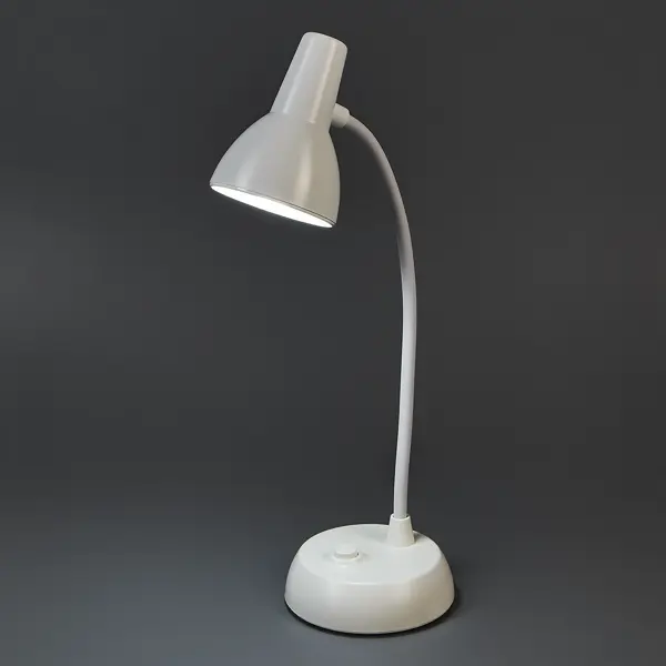 Настольная лампа светодиодная Rexant «Клик» холодный белый свет цвет белый средство защиты от собак rexant 71 0069