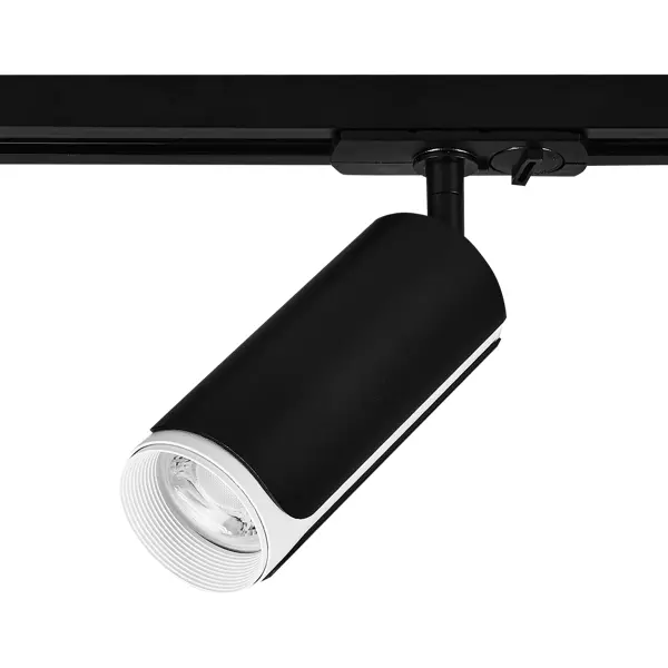 Трековый светильник Arte Lamp «Pino» светодиодный 35 Вт однофазный 2 м² цвет черно-белый шинопровод однофазный arte lamp track accessories a520106