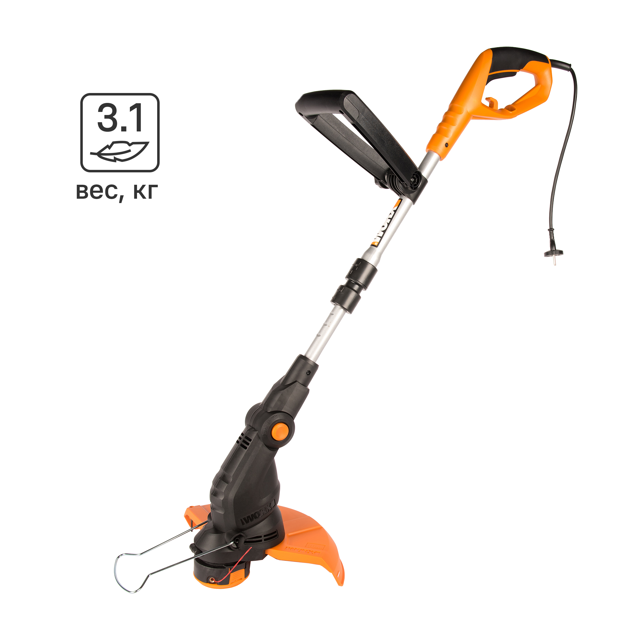 Триммер электрический Worx WP120E 550 Вт ✳️ купить по цене 4890 ₽/шт. в  Москве с доставкой в интернет-магазине Лемана ПРО (Леруа Мерлен)