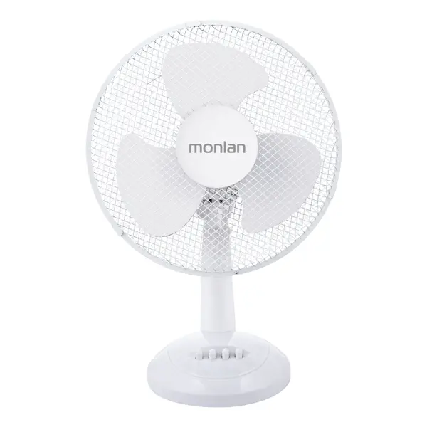 Вентилятор настольный Monlan MT-30PW 30 Вт цвет белый настольный вентилятор xiaomi sothing desktop shaking head fan white