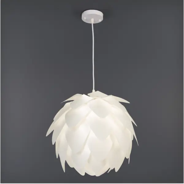 Светильник подвесной Lamplandia Arum White L1287, 1 лампа, 5 м², цвет белый настенный фен meyvel mf5s 1600 white